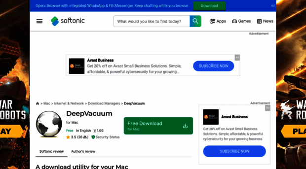 deepvacuum.en.softonic.com