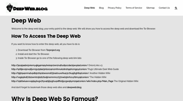 deepweb.blog