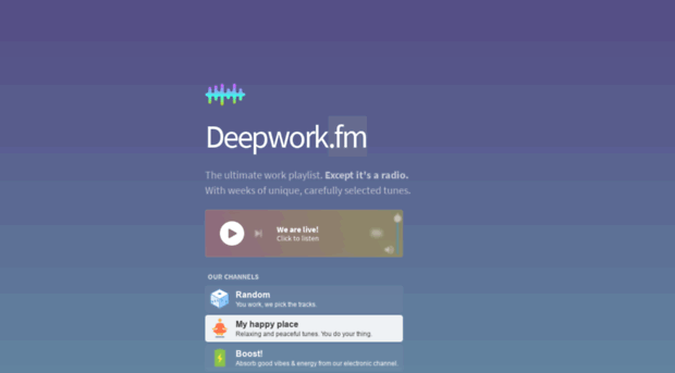 deepwork.fm