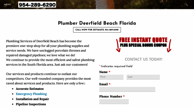 deerfieldplumbingservice.com