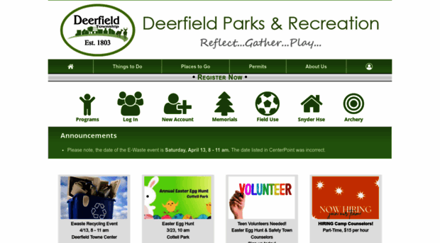 deerfieldrec.com