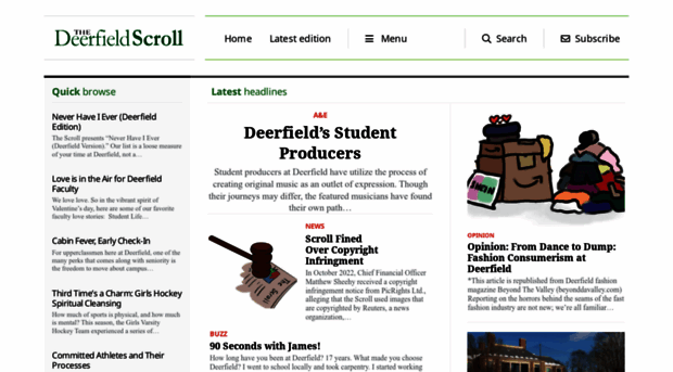 deerfieldscroll.com