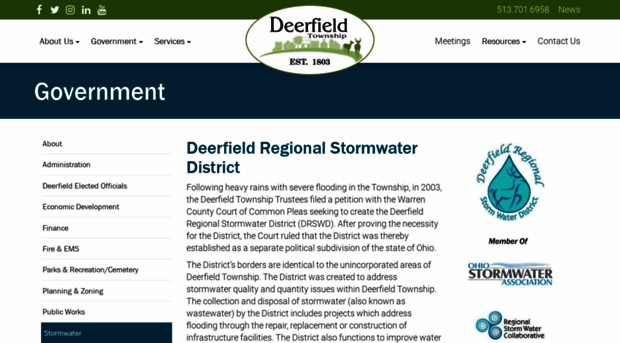 deerfieldstormwater.com