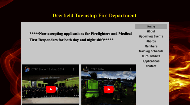 deerfieldtwpfiredept.com