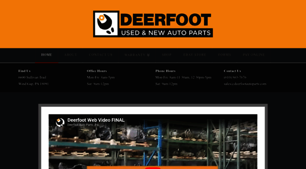 deerfootautoparts.com