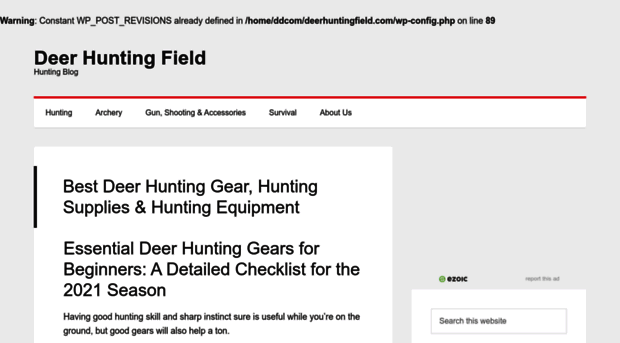 deerhuntingfield.com