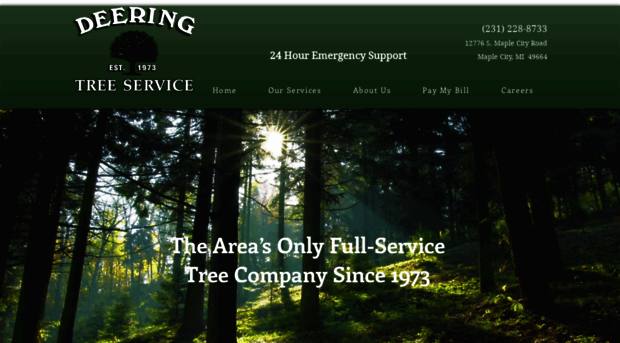 deeringstreeservice.com