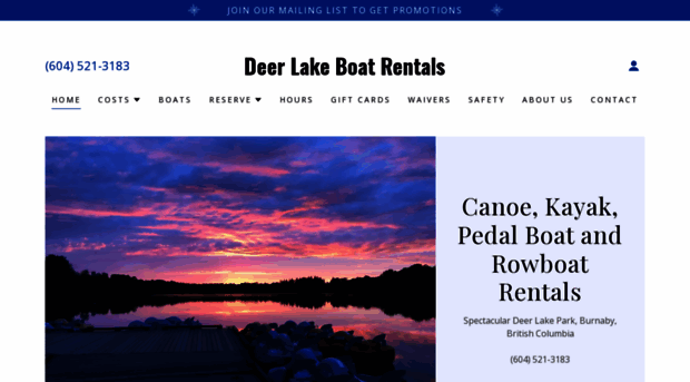 deerlakeboatrentals.com