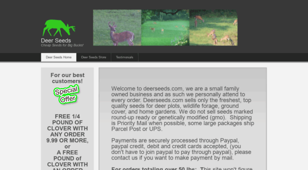 deerseeds.com