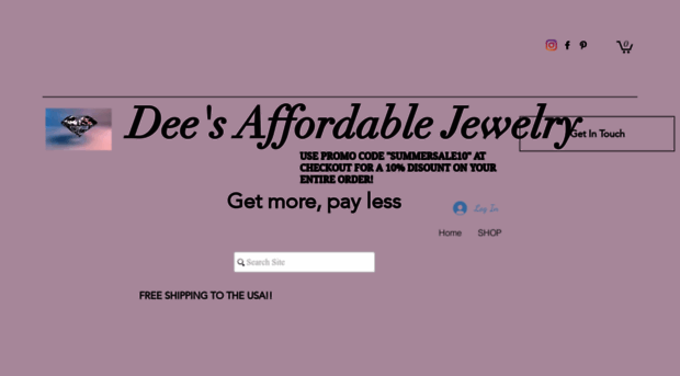 deesaffordablejewelry.com