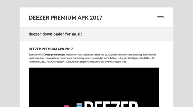 deezerpremiumapk2017.yolasite.com