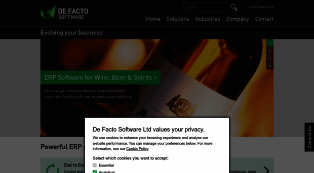 defactosoftware.com