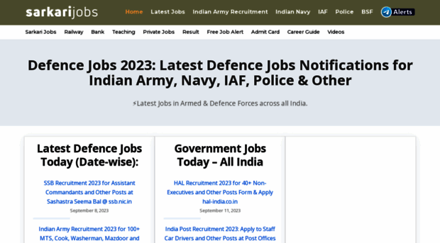 defence.sarkarijobs.com