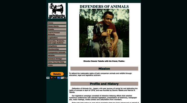 defendersofanimals.org