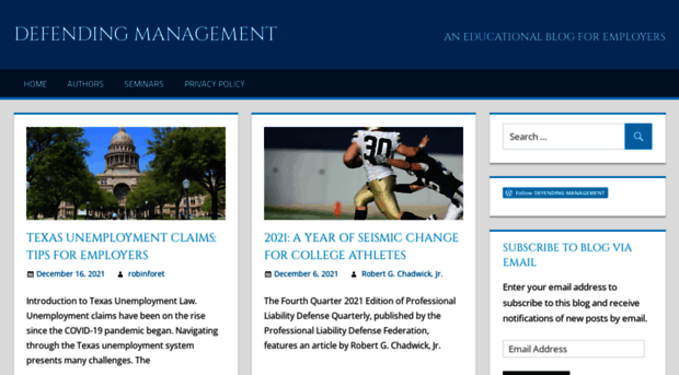 defendingmanagement.com