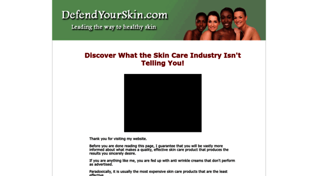 defendyourskin.com