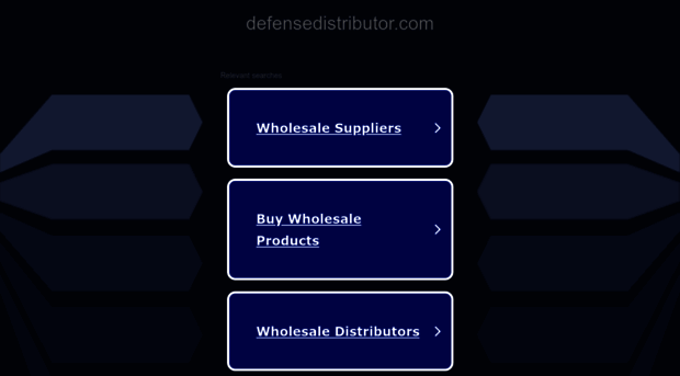 defensedistributor.com