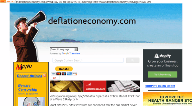 deflationeconomy.com