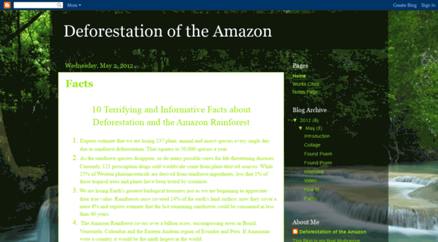 deforestationamazonrainforest.blogspot.tw