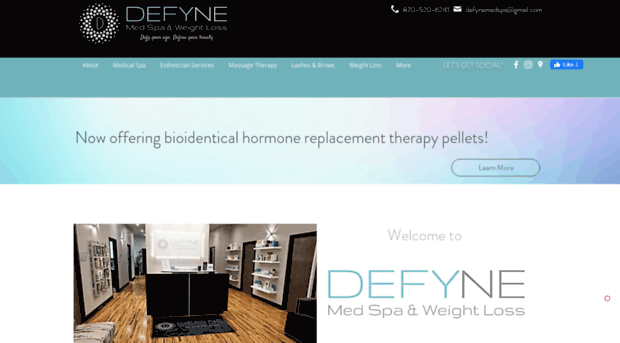 defynemedspa.com