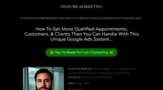 degeoremarketing.com