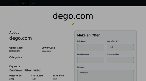 dego.com