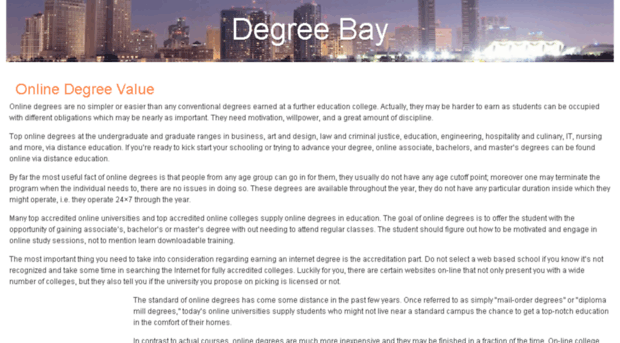 degree-bay.info