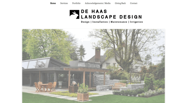 dehaaslandscapedesign.com