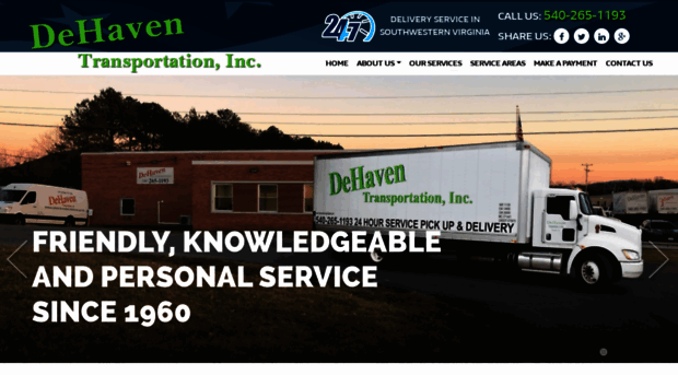 dehaventransportation.com