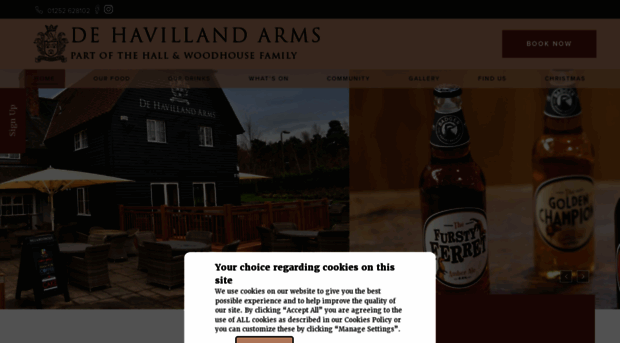 dehavillandarms.co.uk