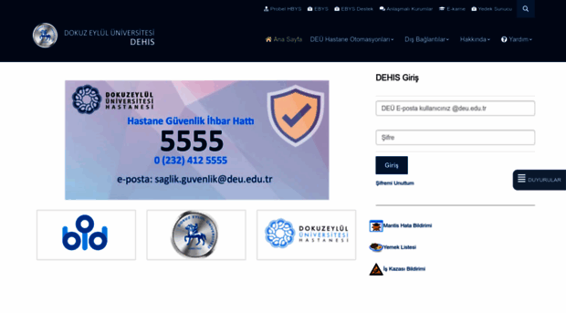 dehis.deu.edu.tr