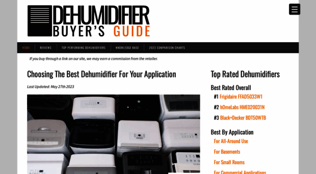 dehumidifierbuyersguide.com