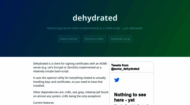 dehydrated.de