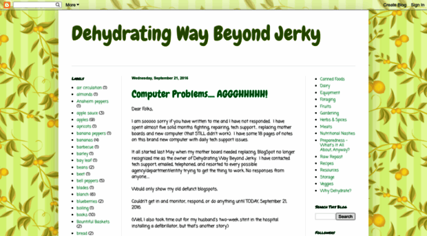 dehydratingwaybeyondjerky.blogspot.com