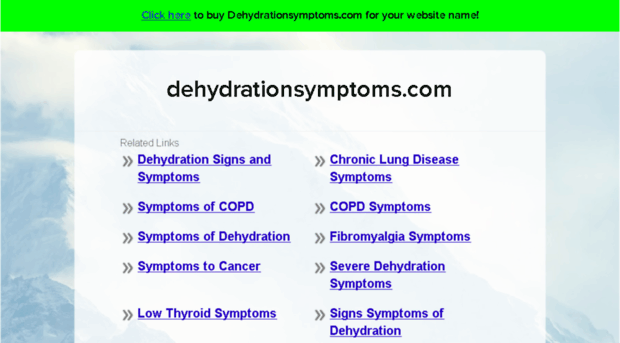 dehydrationsymptoms.com