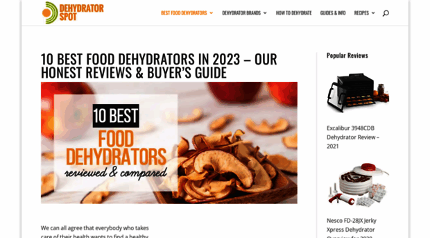 dehydratorspot.com