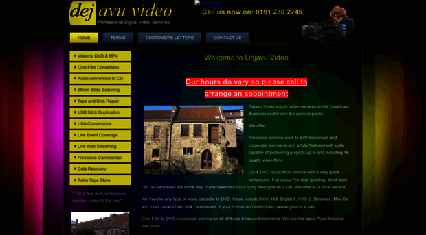 dejavuvideo.co.uk