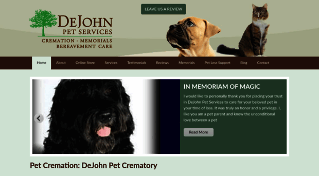 dejohnpetservices.com