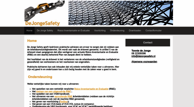 dejongesafety.nl