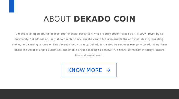 dekadocoin.io