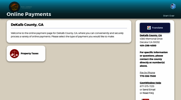 dekalbcountyga.governmentwindow.com