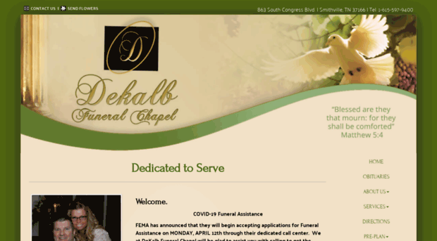 dekalbfuneralchapel.com