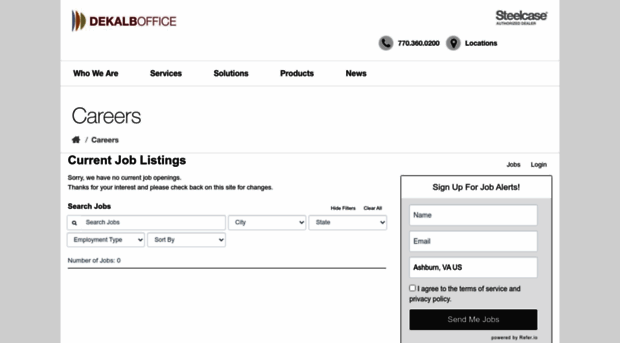 dekalboffice.isolvedhire.com