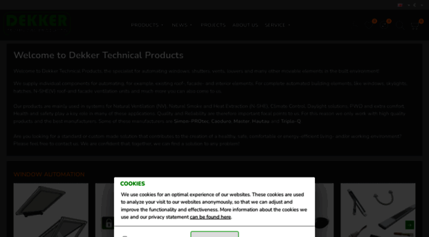 dekkertechnicalproducts.com