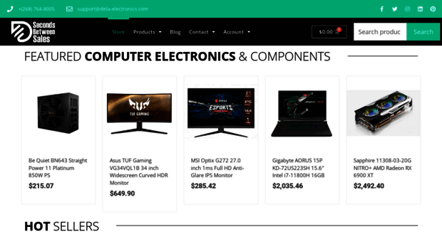 dela-electronics.com