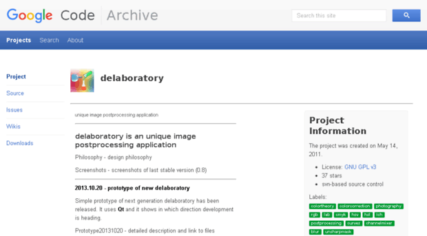 delaboratory.googlecode.com