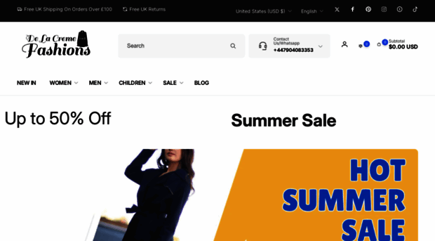 delacremefashions.com