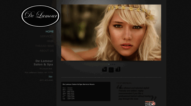 delamoursalon.com