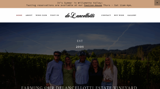 delancellottifamilyvineyards.com