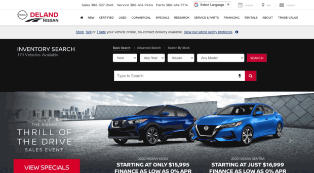 delandnissan.com